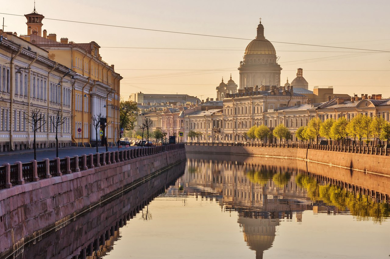 красивый город санкт петербург