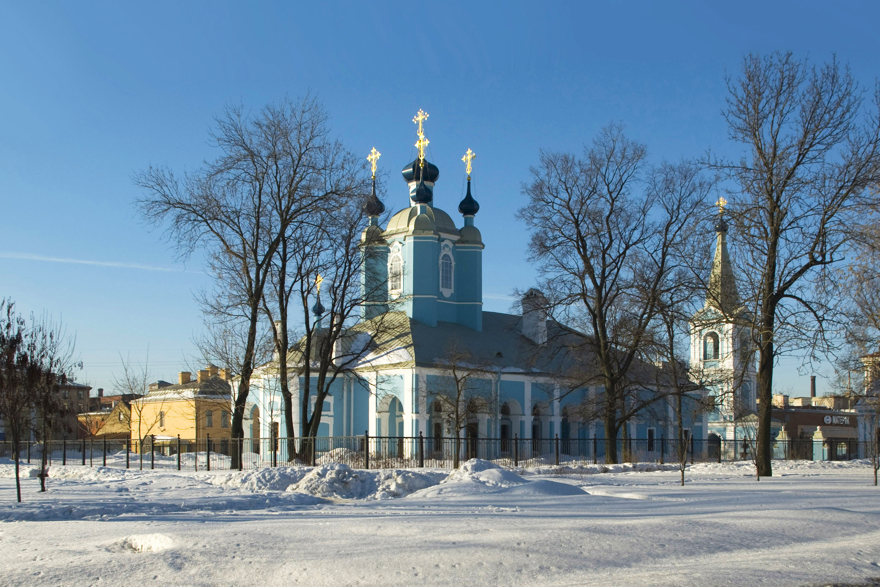 СПБ Сампсониевский собор статуя