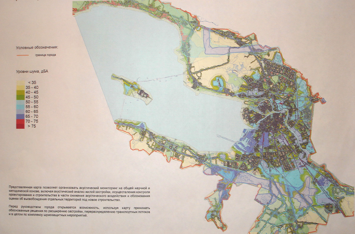 Карта загрязнения районов санкт петербурга