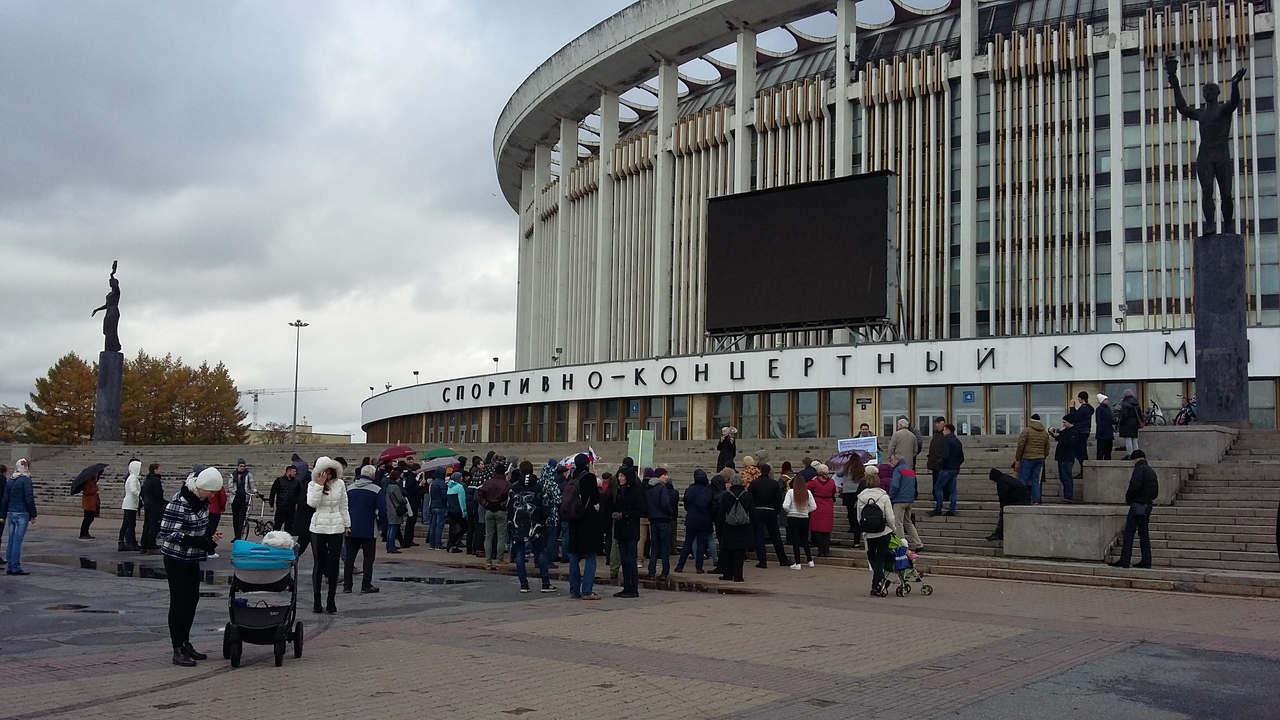 Проект скк петербургский перестройка